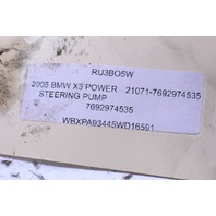 2004-2006 BMW X3 E83 Power Steering Pump OEM