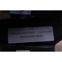 2004-2010 BMW 645ci 650ci M6 Headlight Switch Dash Vent Left - 64227009271 OEM