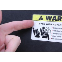 2006 2007 2008 2009 2010 BMW 650i E63 Sun Shade Visor Driver Left 7121027 OEM