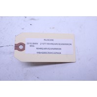 2006 2007 2008 2009 2010 BMW 650i E63 E64 Door Mirror Right Side View