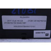 2011 Audi A6 C6 Parking Emergency Brake Control Module 4F0907801B OEM