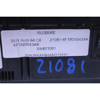 2011 Audi A6 C6 Climate Temperature Control Panel OEM