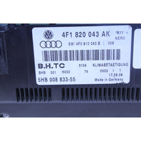 2011 Audi A6 C6 Climate Temperature Control Panel OEM