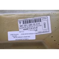 2006-2008 Porsche Cayman 987 Rear Trunk Compartment Carpet Liner Trim OEM