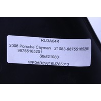 2006-2012 Porsche Cayman Trunk Compartment Corner Trim Right - 98755165201 OEM