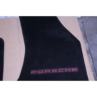 2006 Porsche Cayman 987 Lloyd Mats Red Logo Floor Mat Set OEM
