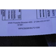 2005-2006 Porsche Boxster 3.2 6 Speed Transmission 98730001024 OEM