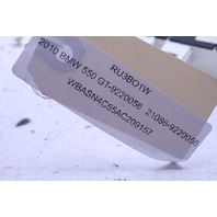 2010 BMW 550i GT Lane Departure Switch Panel - 9220056 OEM