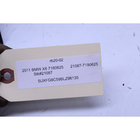 2010 2011 BMW X6 E71 Engine Oil Cooler Air Duct Front Left Driver - 51717180625 OEM