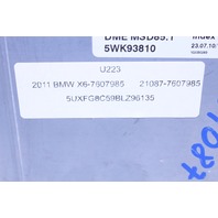 2011 2012 BMW X5 X6 4.4 Engine Computer Module ECU ECM DME OEM