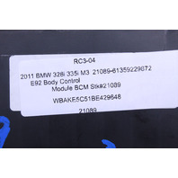 2011 BMW 328i 335i M3 Junction Box For Electronics 3 OEM