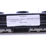 2013 Volkswagen Passat Volkswagen Passat Climate Temperature Control Panel OEM