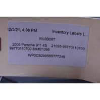 2005 2006 2007 2008 Porsche 911 997 Front License Plate Bracket Mount 99770110700 OEM