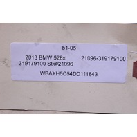 2013 BMW Auxiliary Water Coolant Pump 319179100 OEM