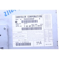 2004-2008 Chrysler Pacifica 6 Disc DVD / CD Changer - 04685908AF OEM