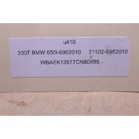 2005-2008 BMW 645i 650i M6 Overhead Map Reading Light 63316962010 OEM