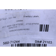 2008-2013 BMW 128i 135i E88 Wheel 17 x 7.5 Style 262 Rim - 36116779793 OEM