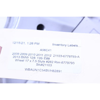 2008-2013 BMW 128i 135i E88 Wheel 17 x 7.5 Style 262 Rim - 36116779793 OEM