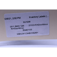 2010-2013 BMW 128i 135i Door Mirror Right Side View OEM