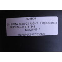 2010-2017 BMW 535iGT 550iGT F07 Rear Suspension Pneumatic Air Spring OEM