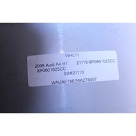 2009 2010 2011 2012 2013 Audi A3 Wheel 17 x 7 1/2 Rim 5 Spoke 8P0601025CC OEM