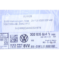 2019 Volkswagen Atlas Radio Stereo Receiver 3Q0035844B OEM