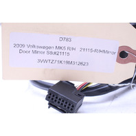 2006 2007 2008 2009 2010 Volkswagen Jetta Door Mirror Right