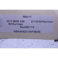 2012-2016 BMW 328i 335i Sun Visor Right - 51167322296 OEM