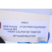 Cayenne Touareg Audi Q7 Front Brake Caliper Brembo Pair Set 17ZL 17ZR OEM