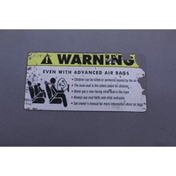 2006 BMW 330i Sedan Driver Left Sun Shade Visor 6905983 Stock#21127 OEM