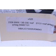 2009 BMW 135i E82 Roof Airbag Right - 85299616804