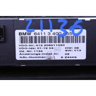 2004 BMW X3 Climate Temperature Control Panel OEM