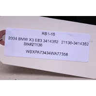 2004-2010 BMW X3 Driver Left Master Window Switch OEM