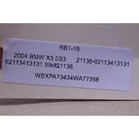 2004 BMW X3 Speedo Speedometer Instrument Cluster OEM