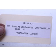 2000-2006 BMW X5 Shifter Indicator Trim Bezel Plate OEM