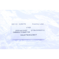 Volkswagen Audi Map Boost Thrust Pressure Sensor 038906051D