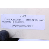 2006 2007 2008 Audi A4 B7 Headlight Headlight Switch 8E0941531D OEM