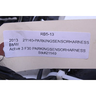 2013 BMW Active 3 Front Bumper Parking Sensor PDC Wire Harness OEM