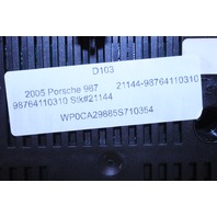 2005 Porsche Boxster 987 2.7 Speedometer Instrument Cluster OEM