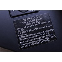 2005 Porsche Boxster 987 Dash Trim SRS On Off Switch 99755290200 OEM