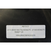 2015 2016 2017 2018 2019 2020 BMW M4 F82 Rear Fender Liner Left Driver 8054275 OEM