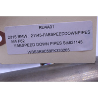 2015 2016 2017 2018 2019 BMW M3 M4 F82 FABSPEED Exhaust Down Pipes OEM