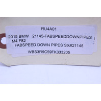 2015 2016 2017 2018 2019 BMW M3 M4 F82 FABSPEED Exhaust Down Pipes OEM