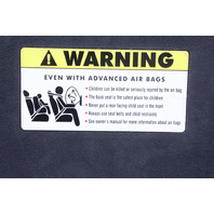 2006-2010 BMW M5 Sun Visor Left 7897613 OEM