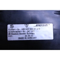 2002-2004 Porsche Boxster 986 Rear Speaker Box Shelf Bose - 98664556601 OEM