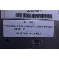2008 BMW X3 Radio Stereo Receiver CD CID Control 9166375 OEM