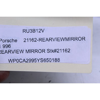 1999-2001 Porsche 911 996 Interior Inside Rear View Mirror Auto Dimming OEM