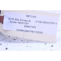 2015 2016 2017 Alfa Romeo 4C Spider Front Strut Shock - 50531797 OEM
