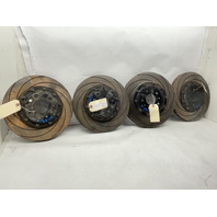 2015 2016 2017 Alfa Romeo 4C Spider Brake Rotors 2 Piece Tarox Front Rear OEM