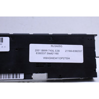 2001 BMW 740iL E38 Seat Heater PDC Switch 8380337 OEM